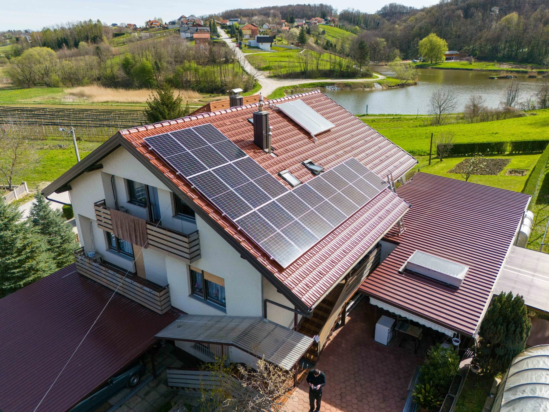SOLARNA ELEKTRANA NA PRIVATNOJ KUĆI U IVANCU