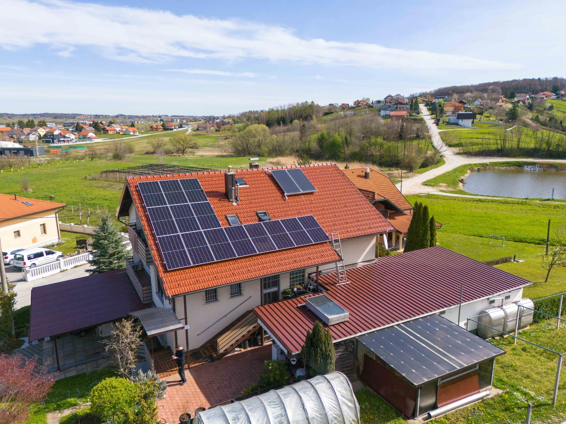 SOLARNA ELEKTRANA NA PRIVATNOJ KUĆI U IVANCU